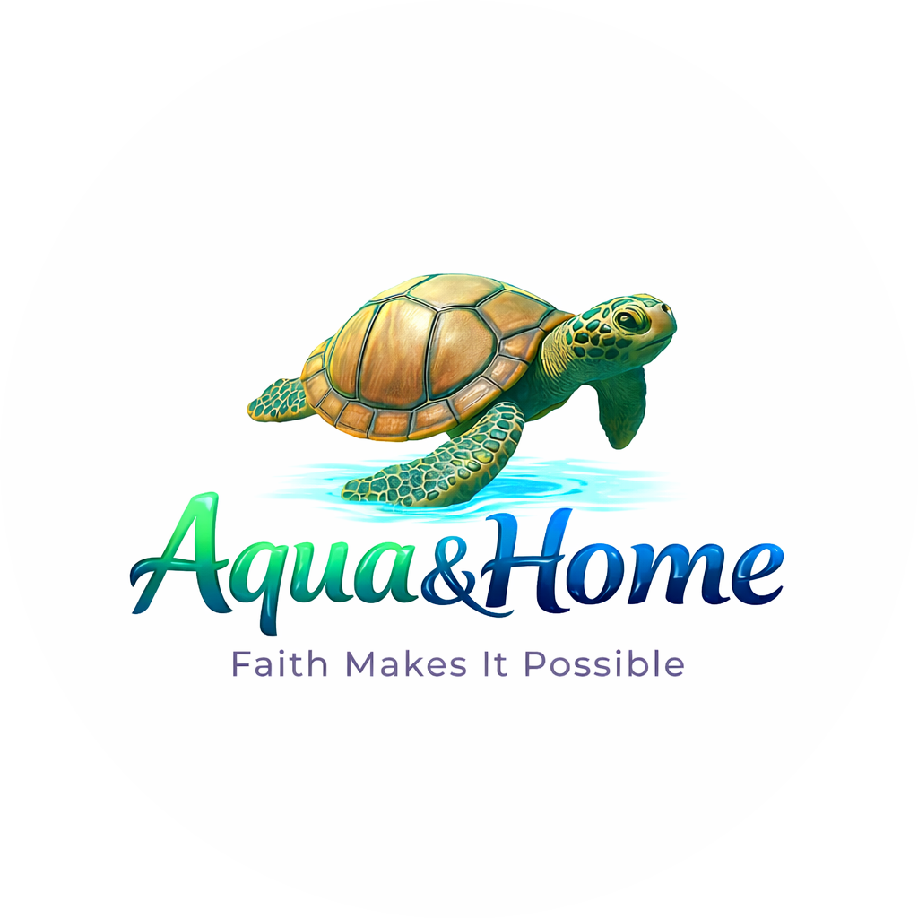 Aqua&Home turtle logo